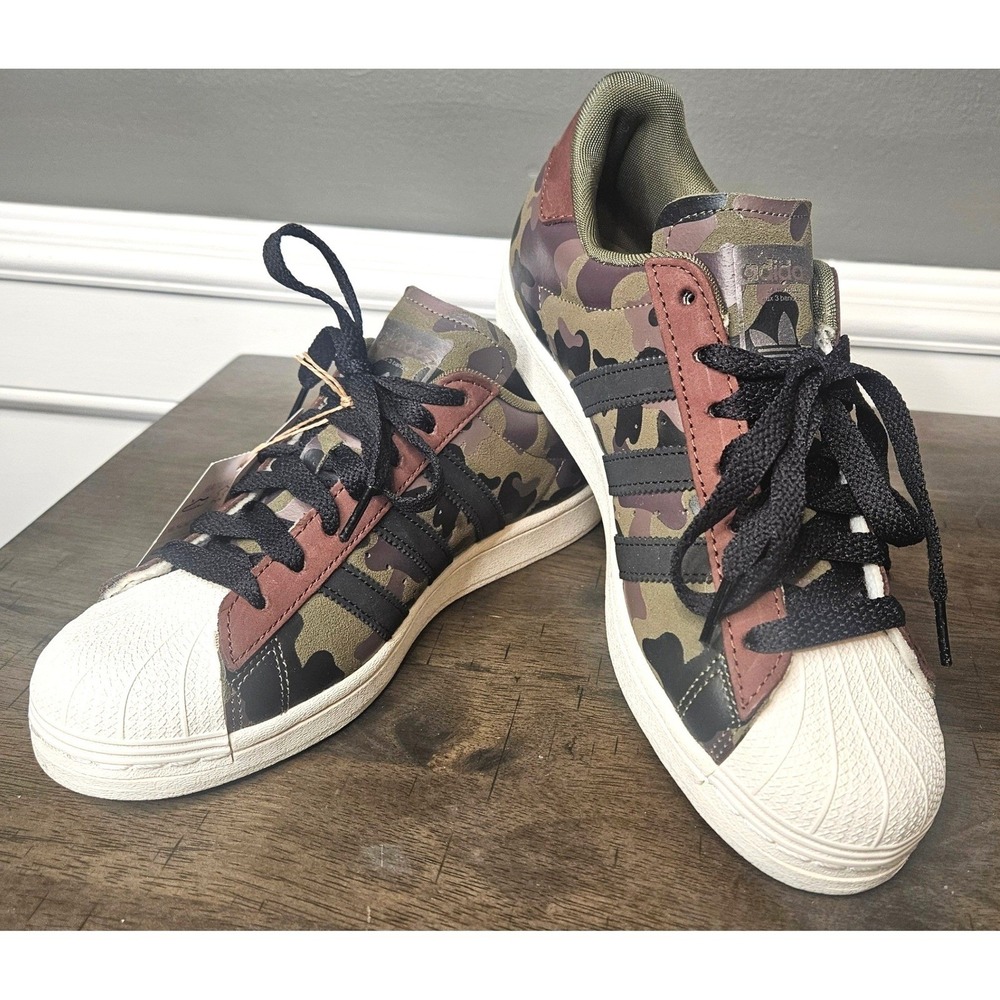 ADIDAS Superstar Camo Low‎ Top Unisex Men's 8 Women's 9 NWT